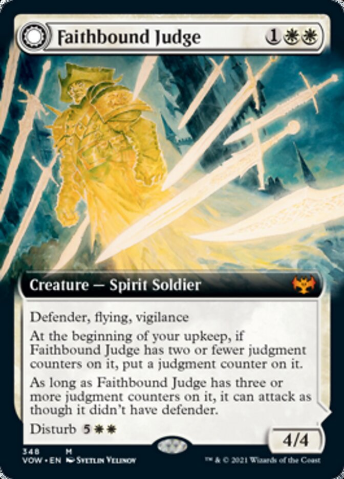 Faithbound Judge // Sinner's Judgment (Extended) [Innistrad: Crimson Vow] | Spectrum Games