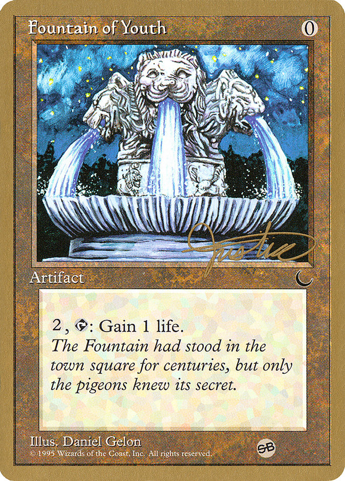 Fountain of Youth (Mark Justice) (SB) [Pro Tour Collector Set] | Spectrum Games