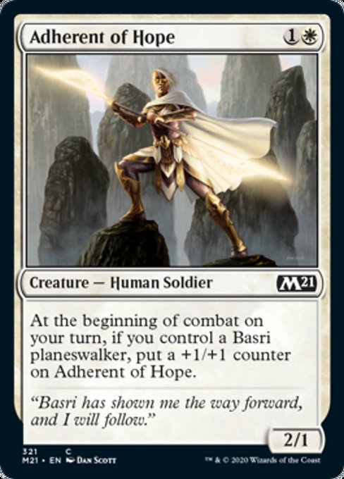 Adherent of Hope [Core Set 2021] | Spectrum Games