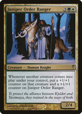 Juniper Order Ranger [Coldsnap] | Spectrum Games