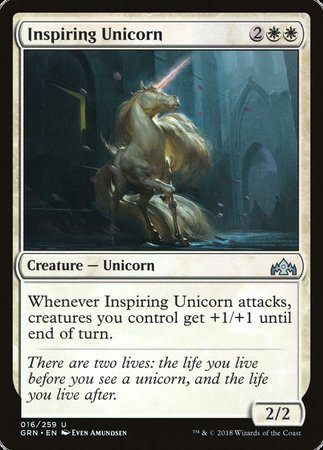 Inspiring Unicorn [Guilds of Ravnica] | Spectrum Games