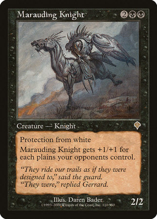 Marauding Knight [Invasion] | Spectrum Games