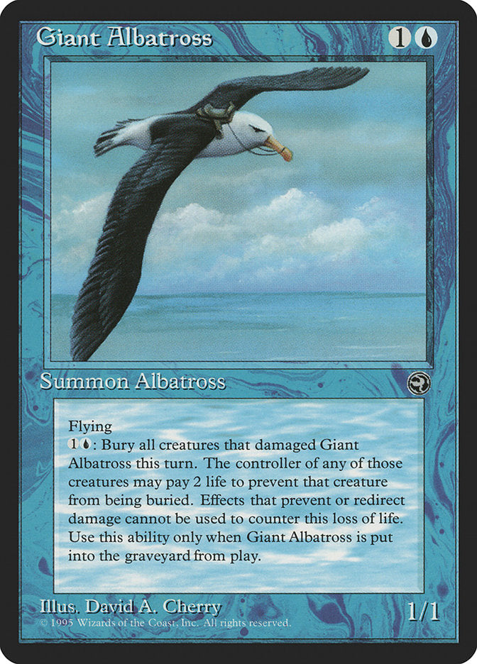 Giant Albatross (Empty Ocean) [Homelands] | Spectrum Games