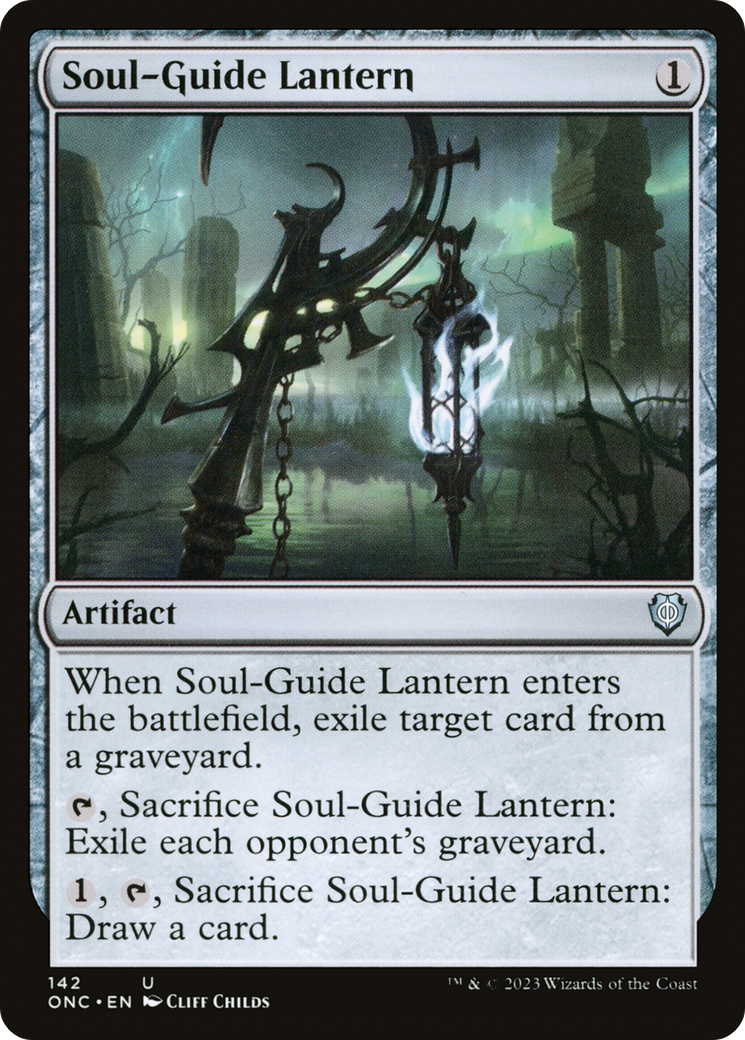 Soul-Guide Lantern [Phyrexia: All Will Be One Commander] | Spectrum Games