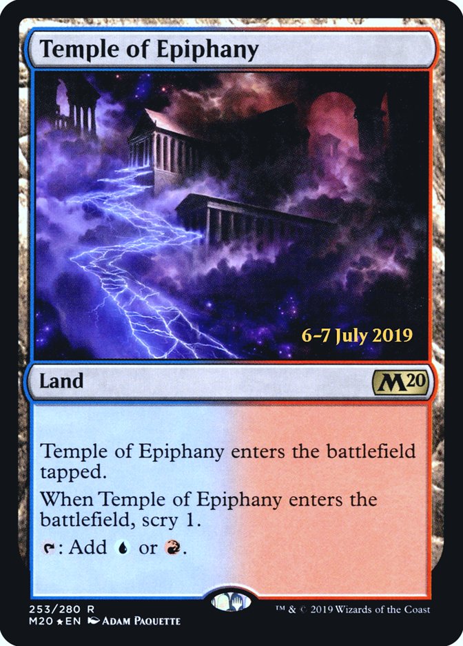 Temple of Epiphany  [Core Set 2020 Prerelease Promos] | Spectrum Games