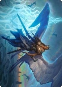 Righteous Valkyrie Art Card [Kaldheim: Art Series] | Spectrum Games