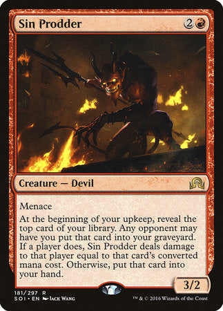 Sin Prodder [Shadows over Innistrad] | Spectrum Games