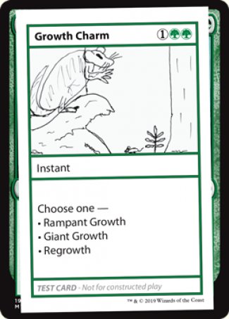 Growth Charm (2021 Edition) [Mystery Booster Playtest Cards] | Spectrum Games