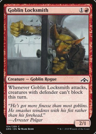 Goblin Locksmith [Guilds of Ravnica] | Spectrum Games