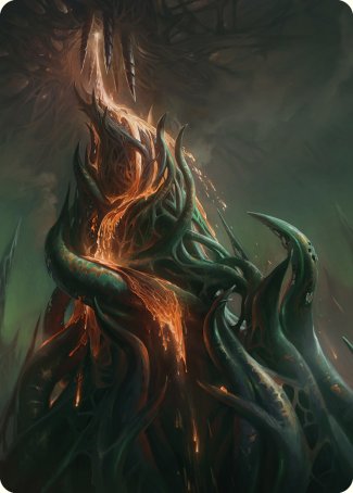 Copperline Gorge Art Card [Phyrexia: All Will Be One Art Series] | Spectrum Games