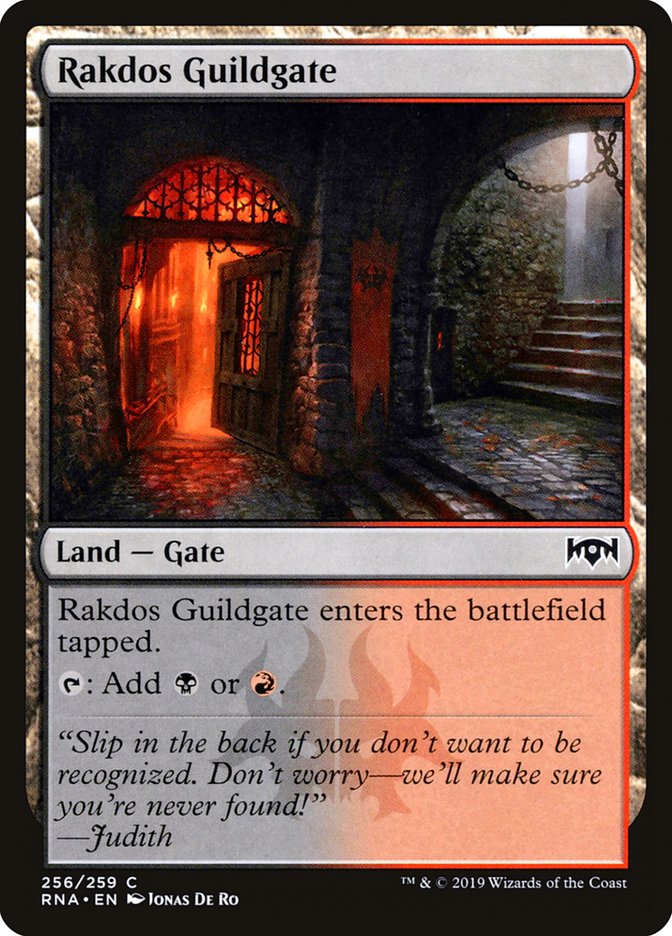 Rakdos Guildgate (256/259) [Ravnica Allegiance] | Spectrum Games