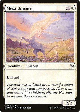 Mesa Unicorn [Dominaria] | Spectrum Games