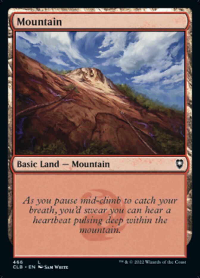 Mountain (466) [Commander Legends: Battle for Baldur's Gate] | Spectrum Games