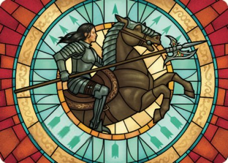 Tori D'Avenant, Fury Rider Art Card [Dominaria United Art Series] | Spectrum Games