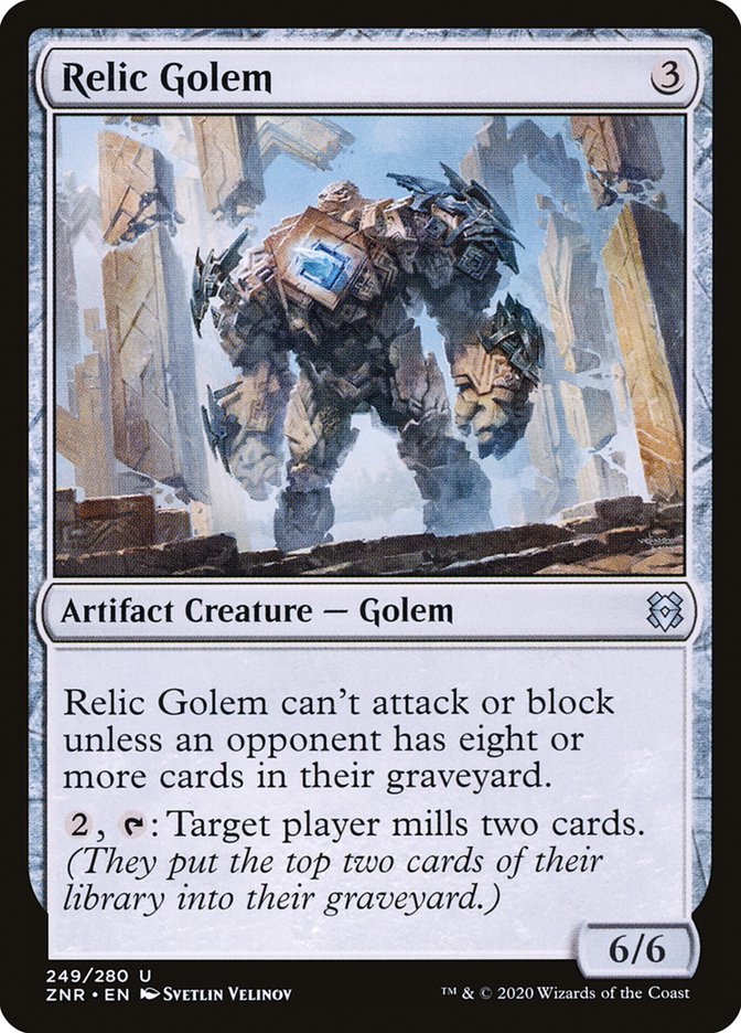 Relic Golem [Zendikar Rising] | Spectrum Games