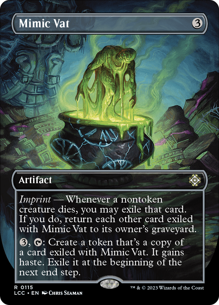 Mimic Vat (Borderless) [The Lost Caverns of Ixalan Commander] | Spectrum Games