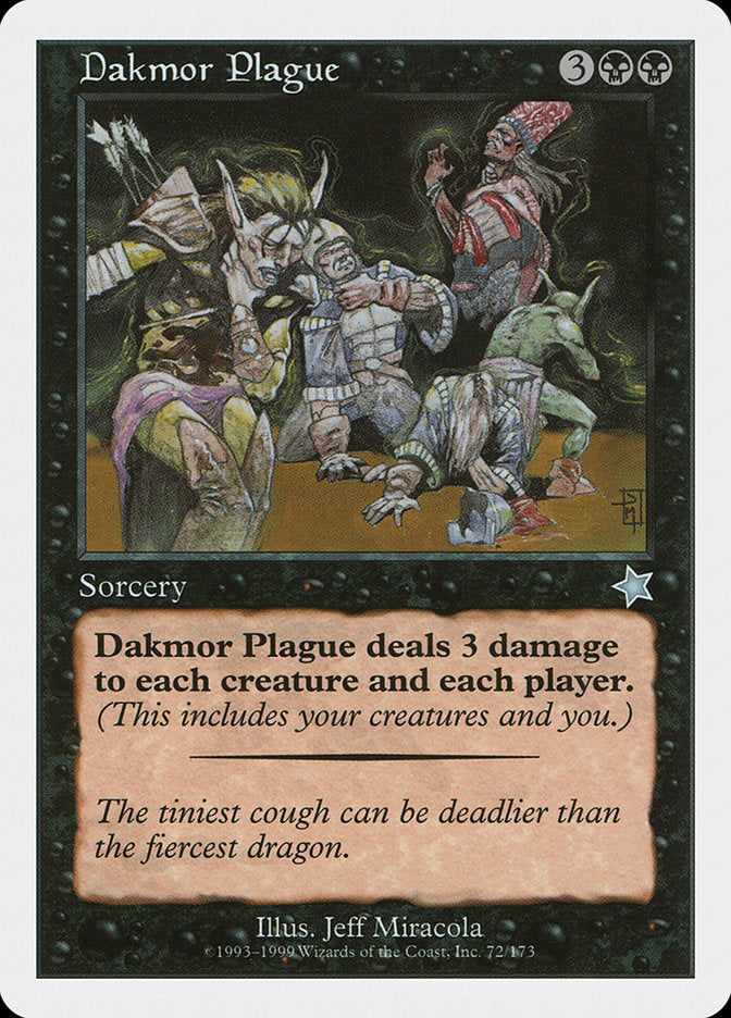 Dakmor Plague [Starter 1999] | Spectrum Games