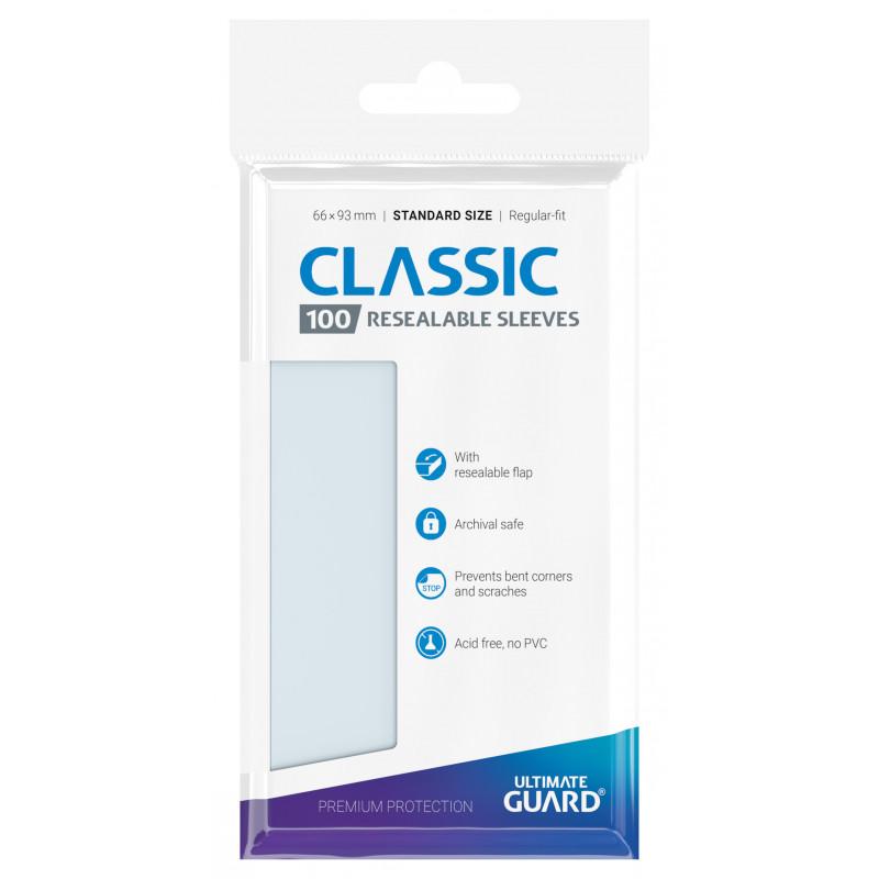 Classic Sleeves Resealable - Standard Size 100ct | Spectrum Games