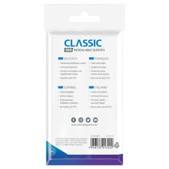 Classic Sleeves Resealable - Standard Size 100ct | Spectrum Games