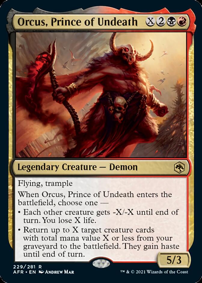 Orcus, Prince of Undeath [Dungeons & Dragons: Adventures in the Forgotten Realms] | Spectrum Games
