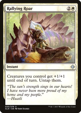 Rallying Roar [Ixalan] | Spectrum Games