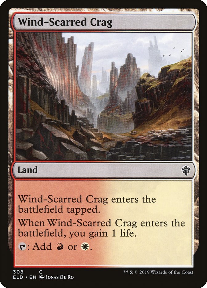 Wind-Scarred Crag [Throne of Eldraine] | Spectrum Games