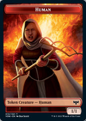 Insect // Human (010) Double-sided Token [Innistrad: Crimson Vow Tokens] | Spectrum Games