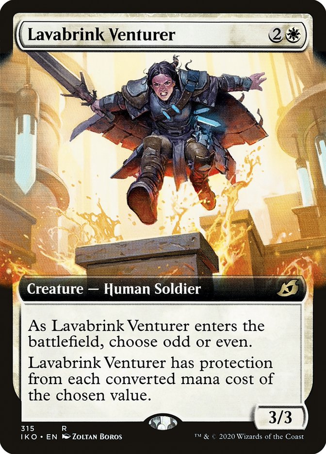 Lavabrink Venturer (Extended Art) [Ikoria: Lair of Behemoths] | Spectrum Games