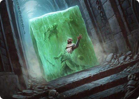 Gelatinous Cube Art Card [Dungeons & Dragons: Adventures in the Forgotten Realms Art Series] | Spectrum Games