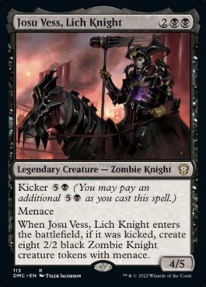 Josu Vess, Lich Knight [Dominaria United Commander] | Spectrum Games