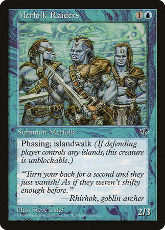 Merfolk Raiders [Mirage] | Spectrum Games