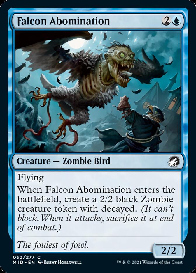 Falcon Abomination [Innistrad: Midnight Hunt] | Spectrum Games