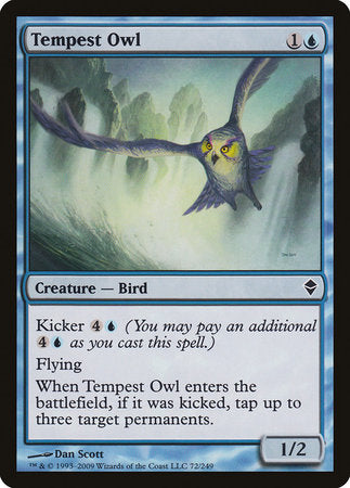 Tempest Owl [Zendikar] | Spectrum Games