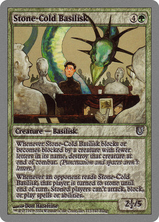 Stone-Cold Basilisk [Unhinged] | Spectrum Games