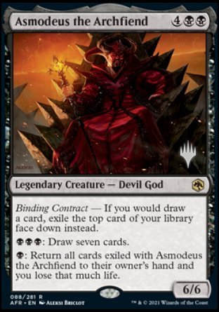 Asmodeus the Archfiend (Promo Pack) [Dungeons & Dragons: Adventures in the Forgotten Realms Promos] | Spectrum Games