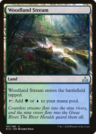 Woodland Stream [Rivals of Ixalan] | Spectrum Games