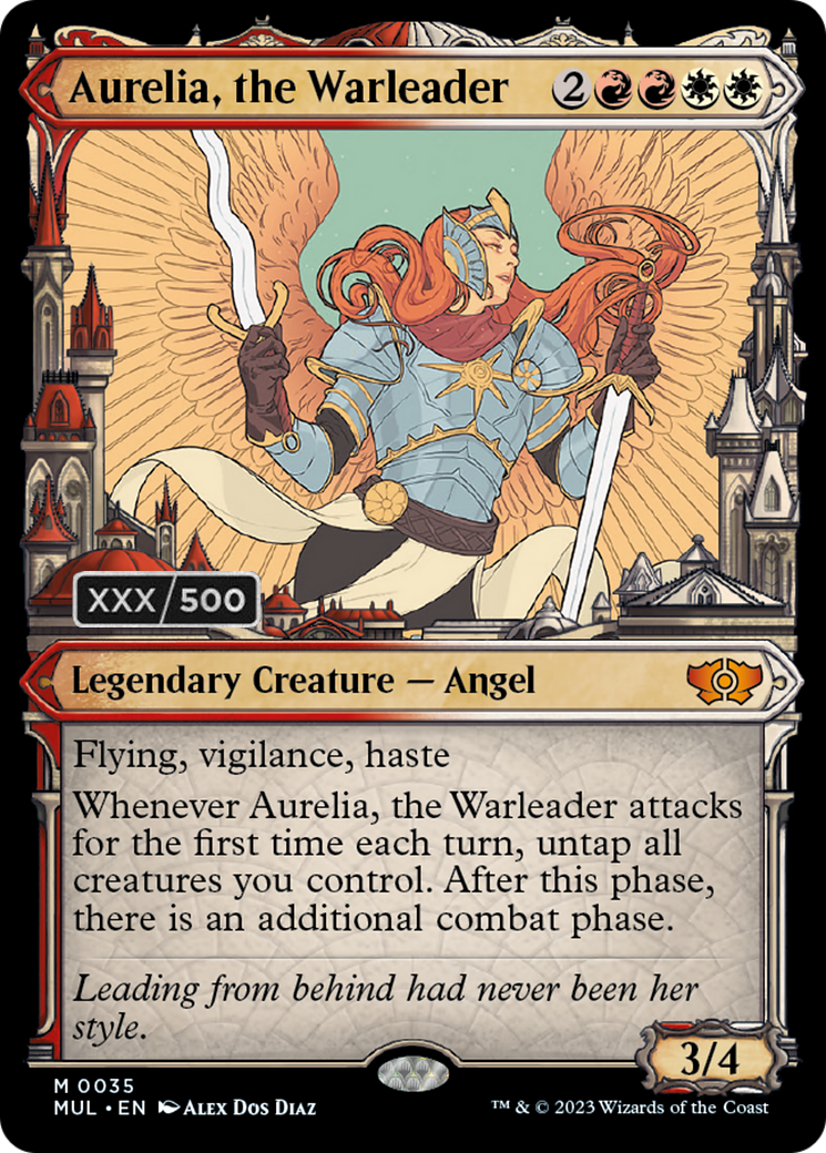 Aurelia, the Warleader (Serialized) [Multiverse Legends] | Spectrum Games