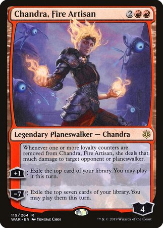 Chandra, Fire Artisan [War of the Spark] | Spectrum Games