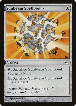 Sunbeam Spellbomb [Mirrodin] | Spectrum Games