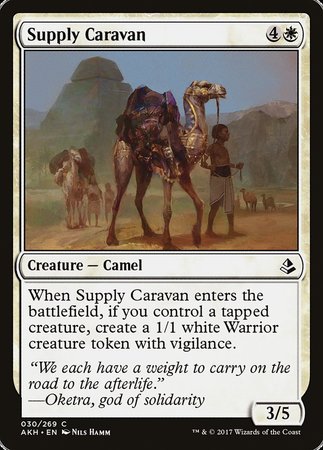 Supply Caravan [Amonkhet] | Spectrum Games