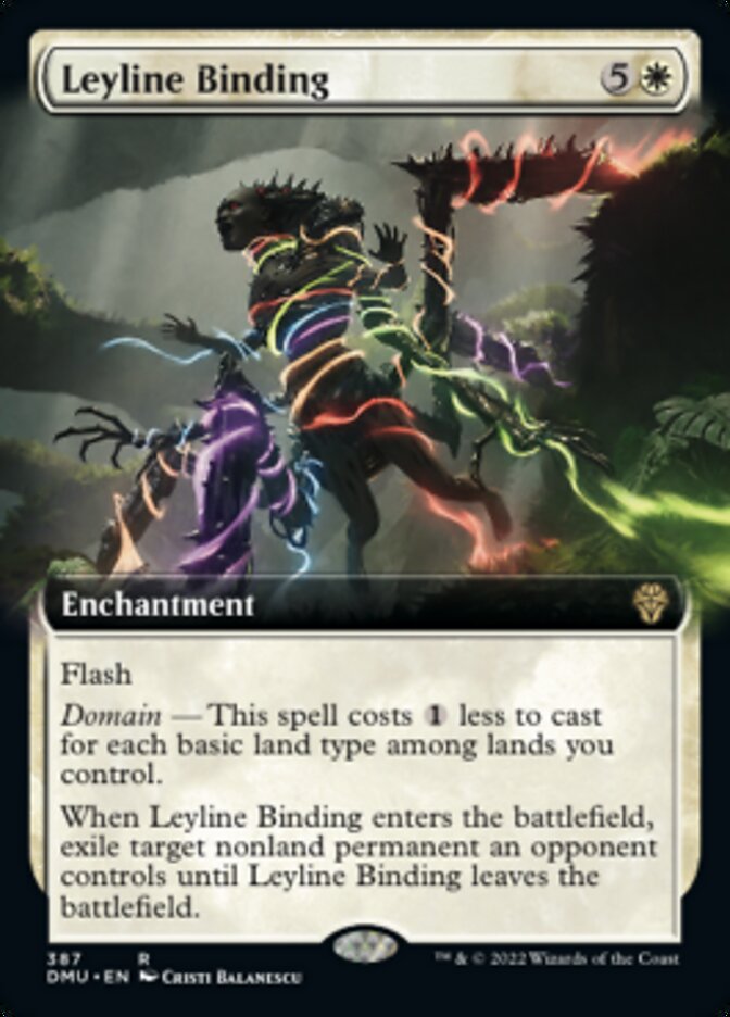 Leyline Binding (Extended Art) [Dominaria United] | Spectrum Games