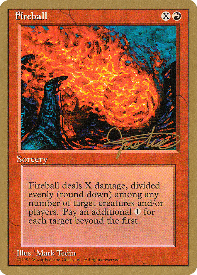 Fireball (Mark Justice) [Pro Tour Collector Set] | Spectrum Games