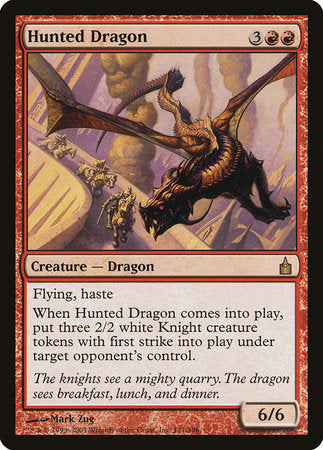 Hunted Dragon [Ravnica: City of Guilds] | Spectrum Games