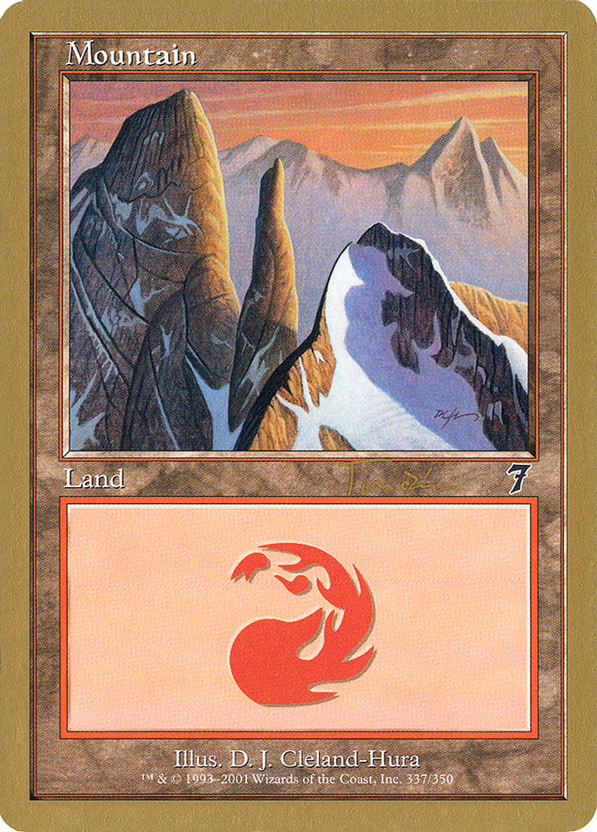 Mountain (jt337) (Jan Tomcani) [World Championship Decks 2001] | Spectrum Games