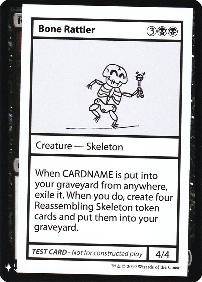 Bone Rattler [Mystery Booster Playtest Cards] | Spectrum Games