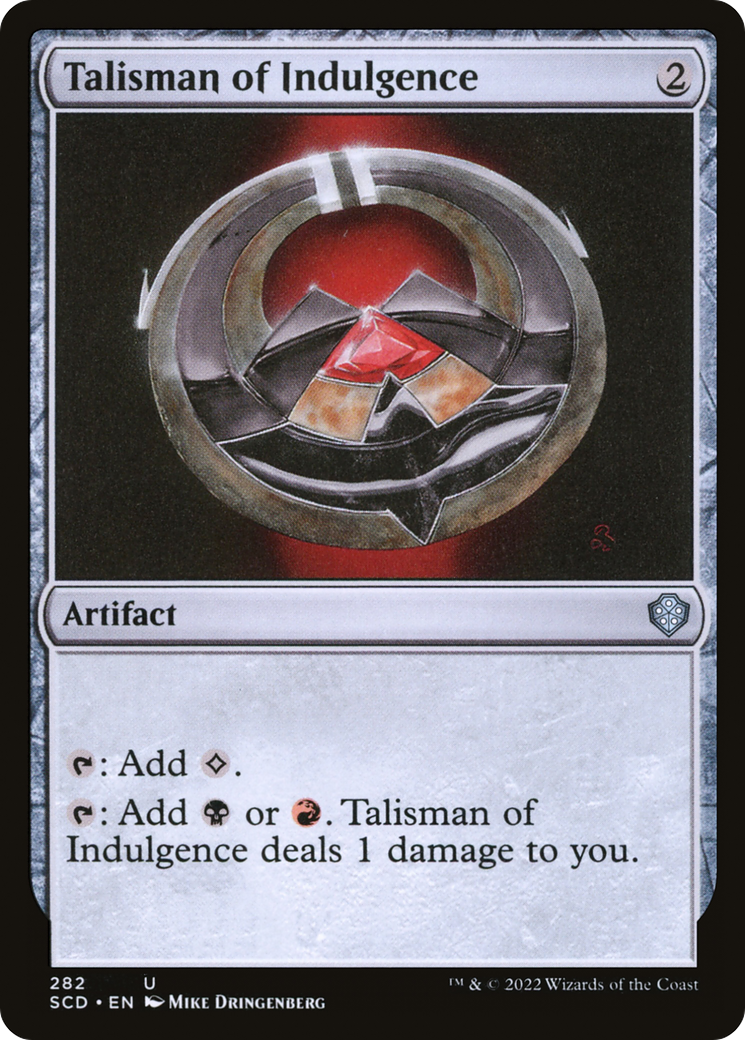 Talisman of Indulgence [Starter Commander Decks] | Spectrum Games