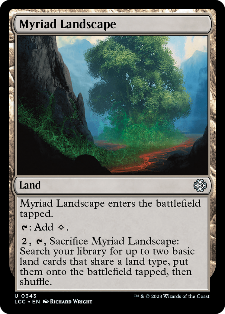 Myriad Landscape [The Lost Caverns of Ixalan Commander] | Spectrum Games