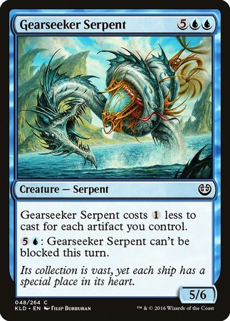 Gearseeker Serpent [Kaladesh] | Spectrum Games