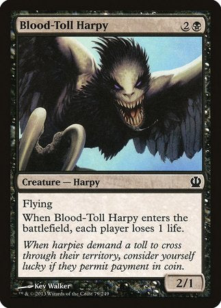 Blood-Toll Harpy [Theros] | Spectrum Games