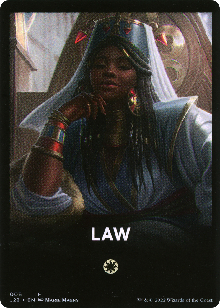 Law Theme Card [Jumpstart 2022 Front Cards] | Spectrum Games